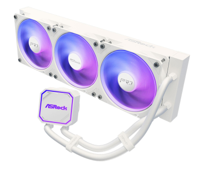 Chłodzenie wodne ASRock Pro White 360 ARGB 3x120mm